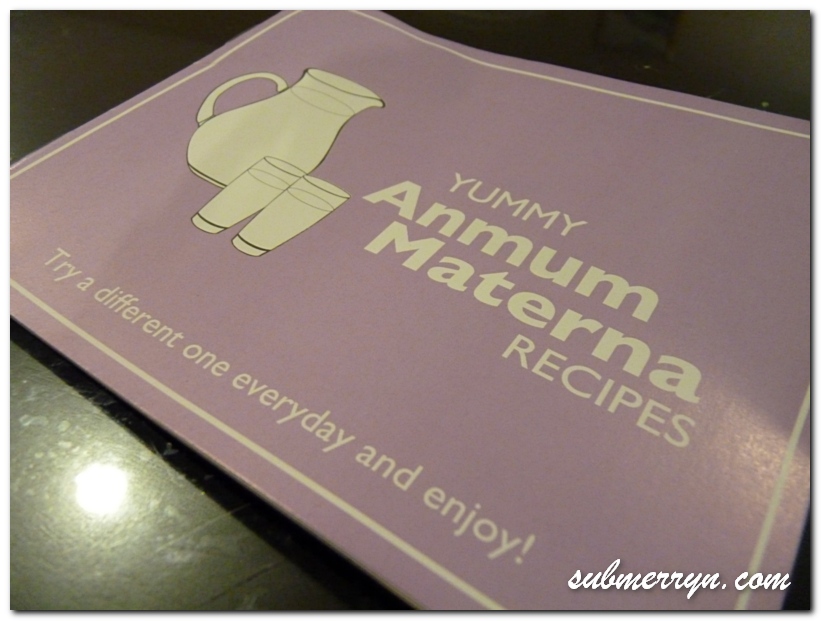 Anmum Materna Recipes