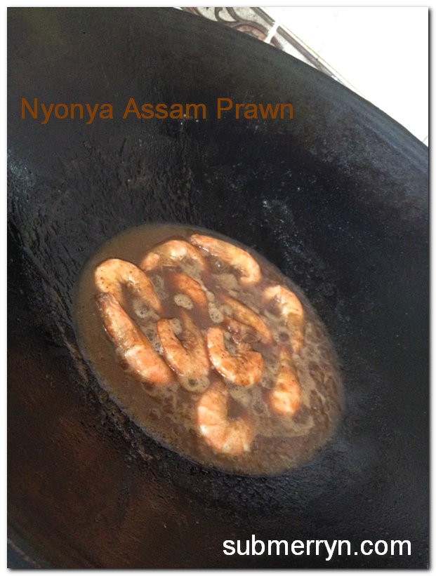 Nyonya Assam Prawn