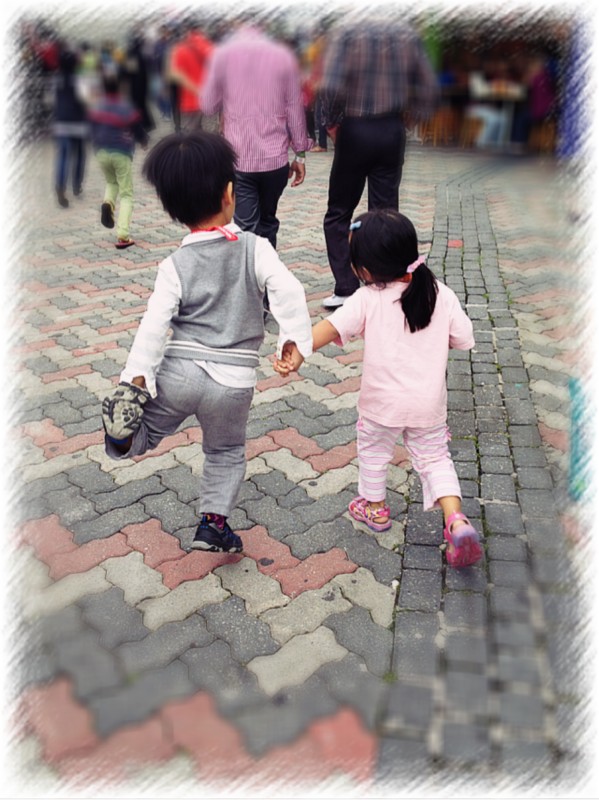 Ethan and Breanna in Genting Theme Park 
