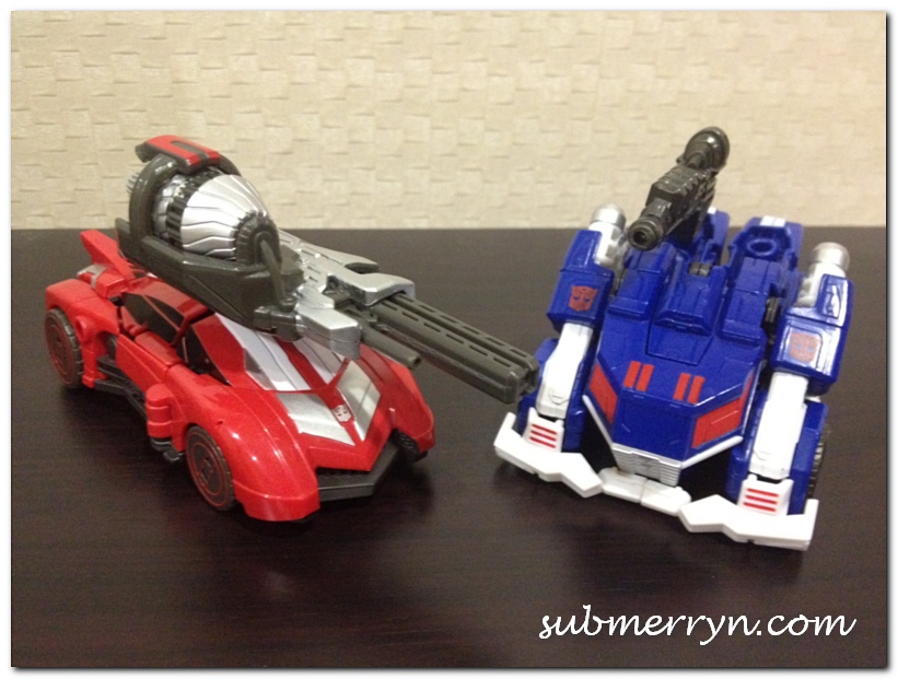 Transformers Sideswipe and Ultra Magnus