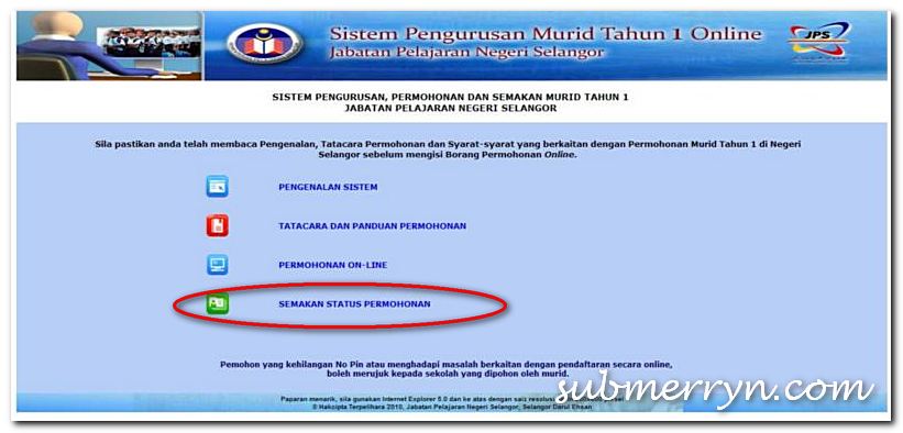 Keputusan Penempatan Tahun 1