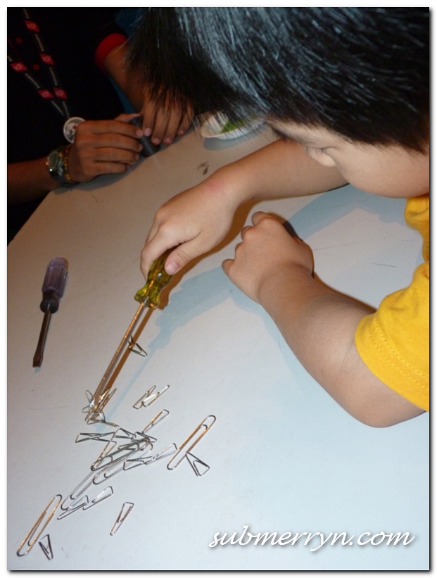 magnetised screwdriver