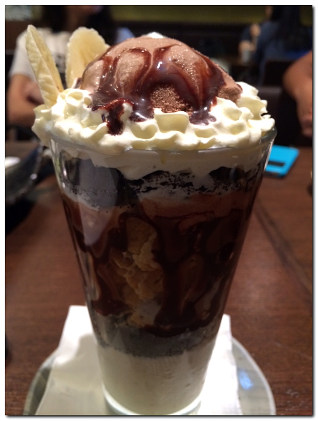 Sushi Zanmai Choco Banana Parfait