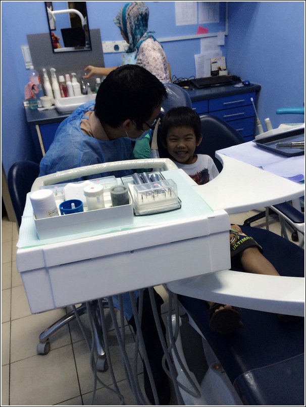 first dentist visit for a kid