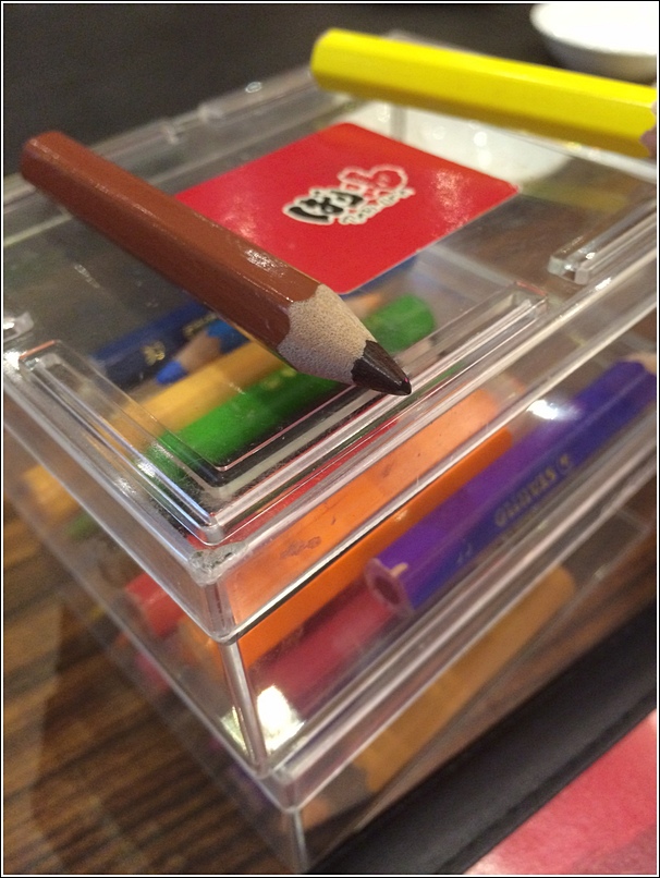 Bari-Uma Ramen Jaya One coloring pencils for kids