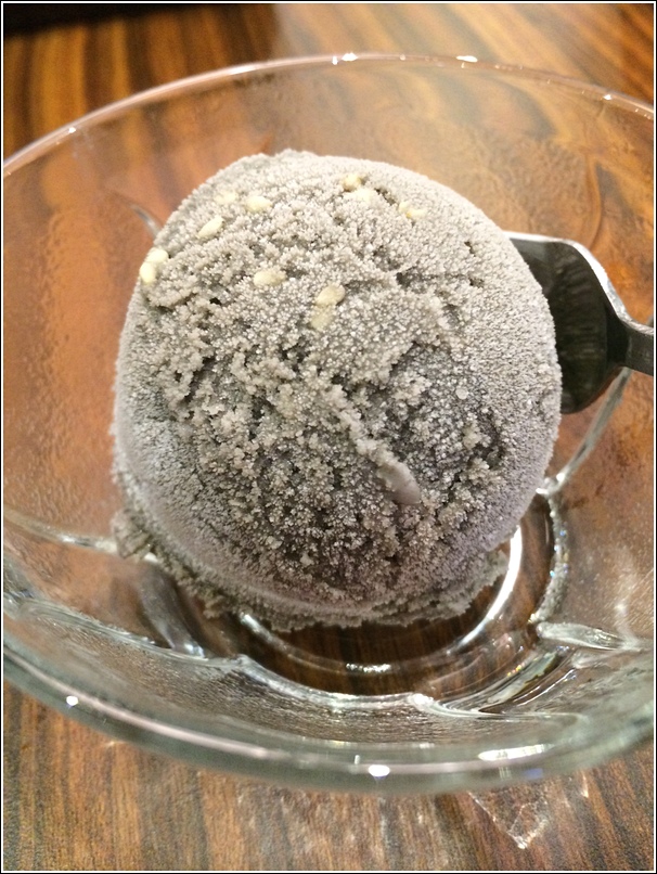 Kurogoma Black Sesame ice cream
