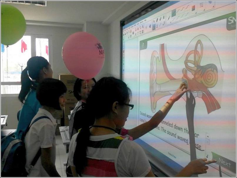 Matrix International School Projector screen