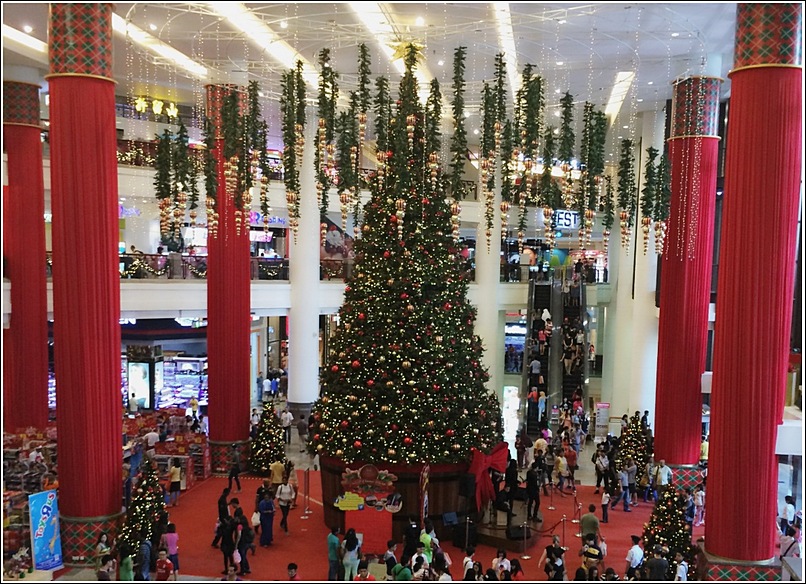 Berjaya Times Square Christmas Decor Biggest Tree Replica