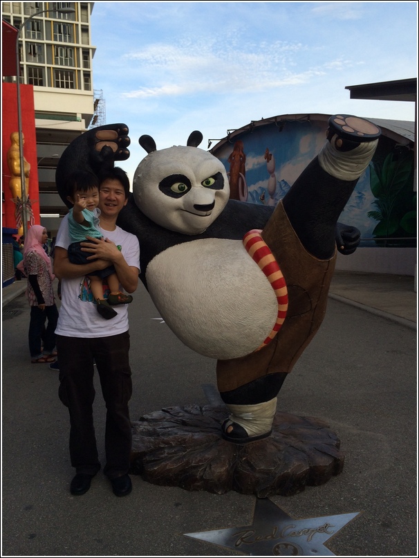 kung fu panda in i-city