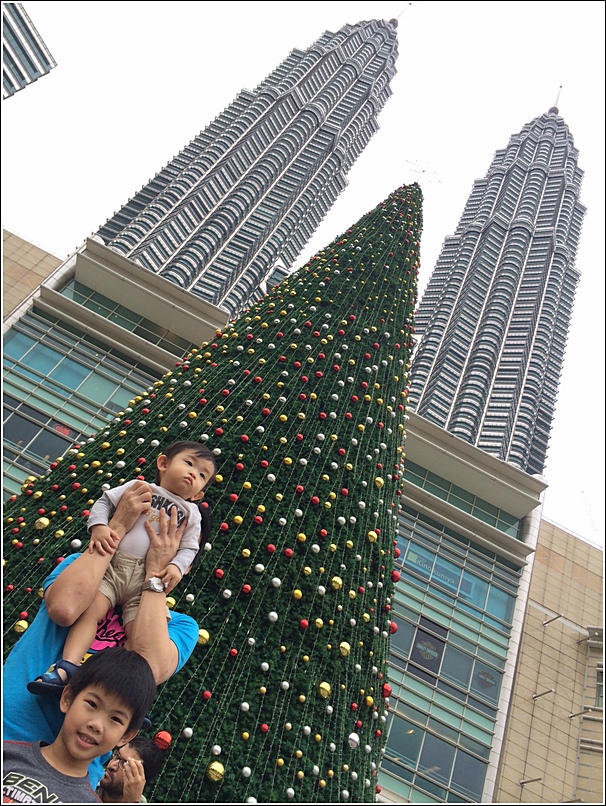 KLCC Christmas decor