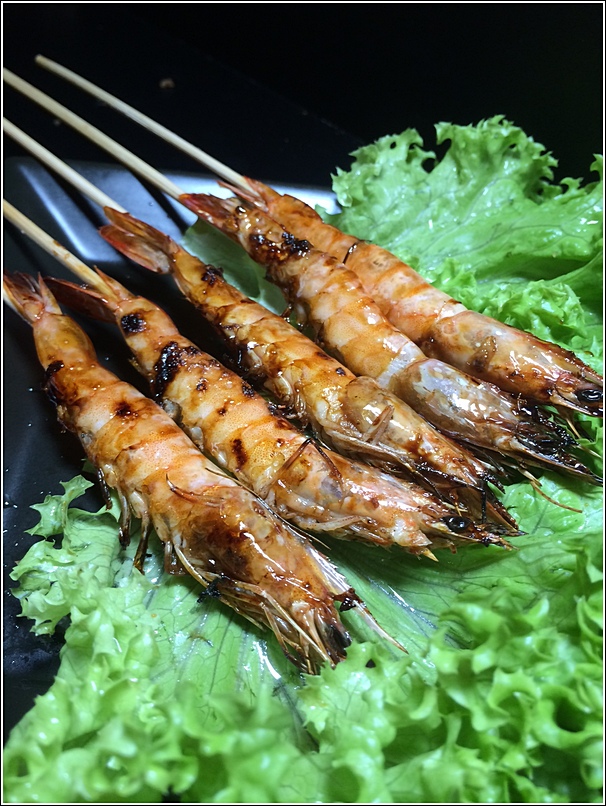 Takio Ikayaki BBQ Lazy Shrimp