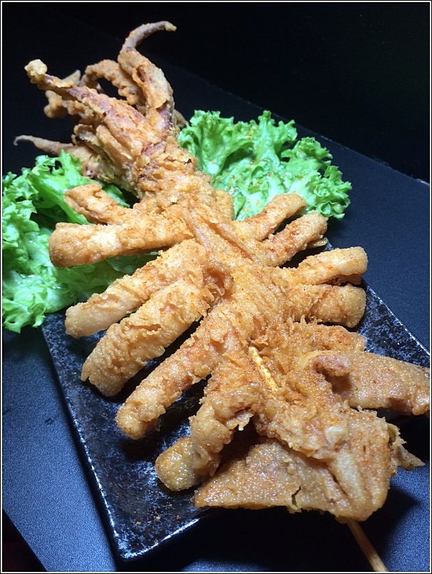 Takio deep fried squid