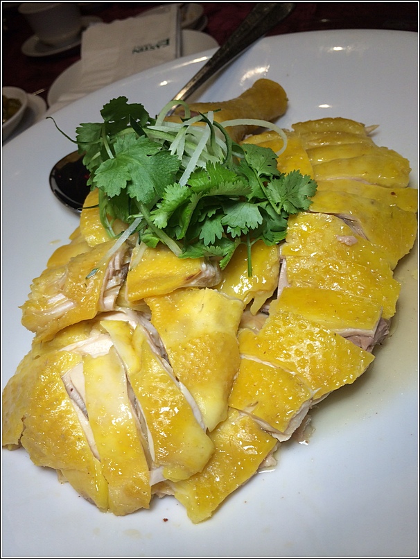 EE Chinese Cuisine CNY menu poached capon