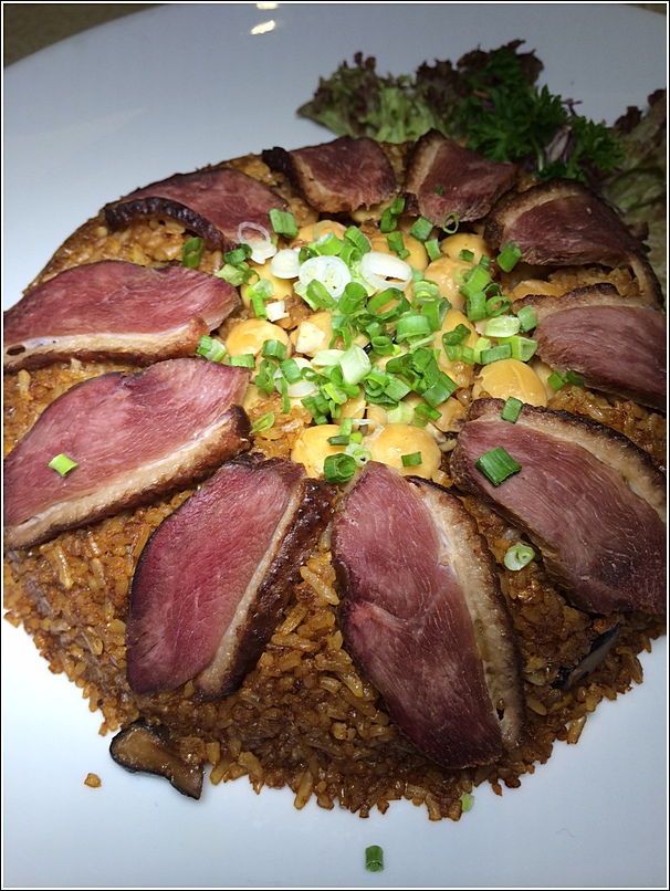 Parkroyal CNY smoked duck fried rice
