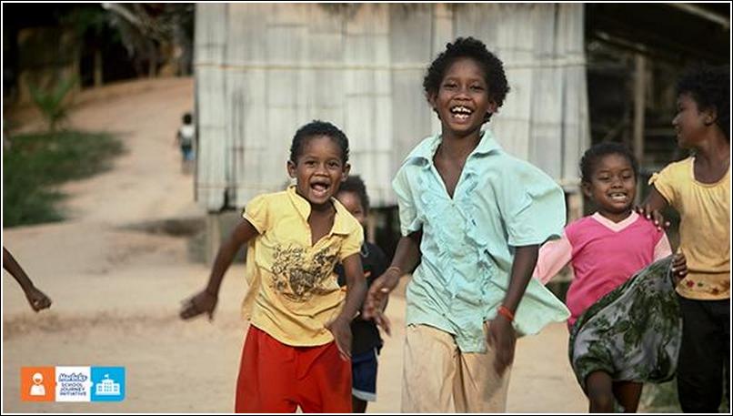 Kampung Chewah children