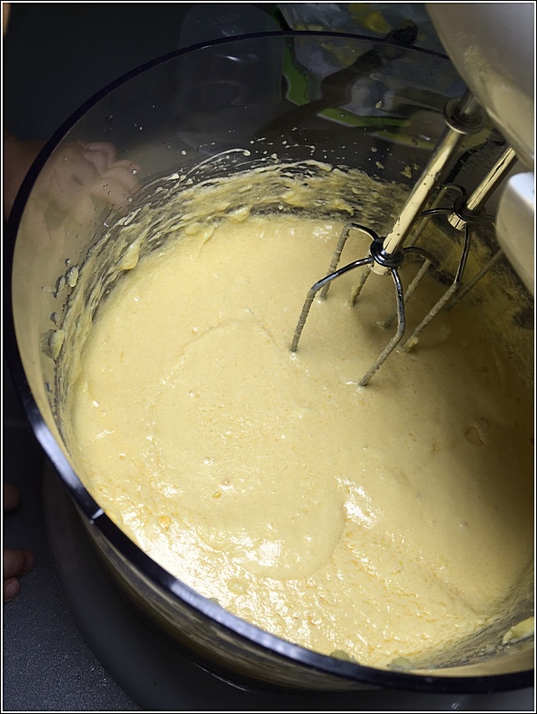 Rice Cooker Bake Butter Cake method 1