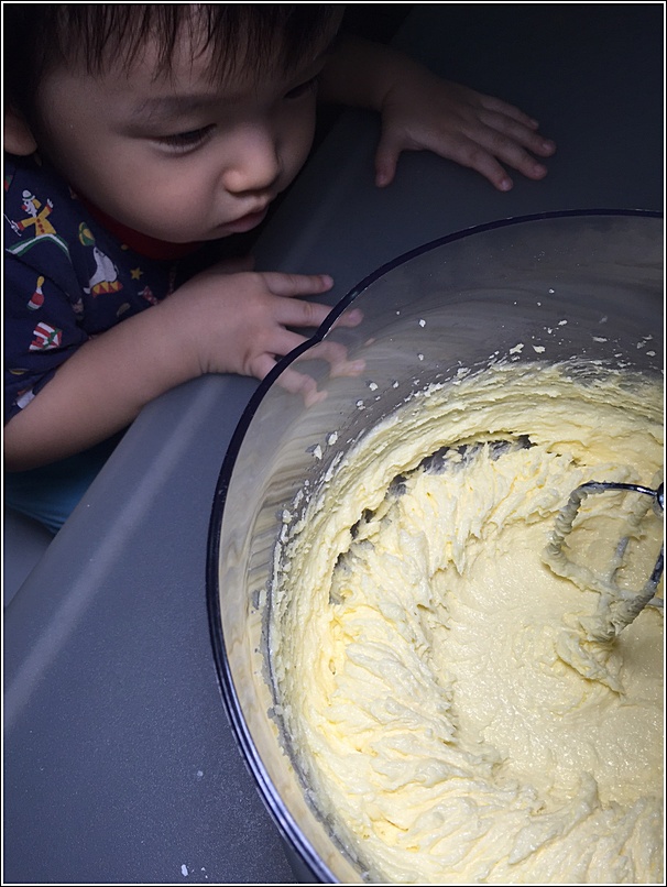 Rice cooker marble cake
