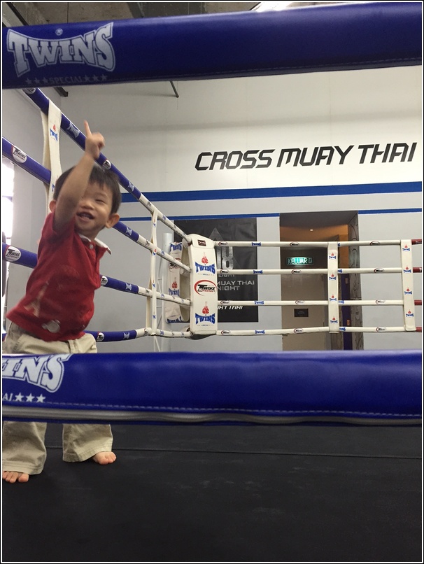 Tiny Warrior Cross Muay Thai