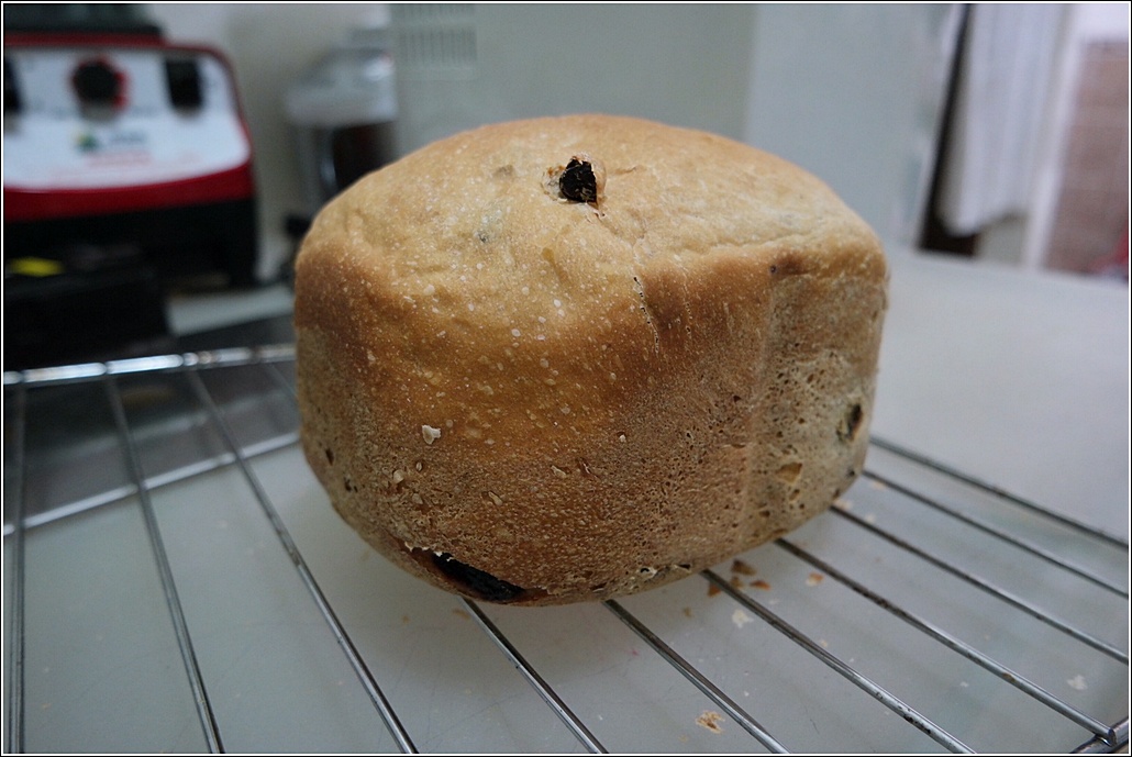 Breadmaker Raisin loaf