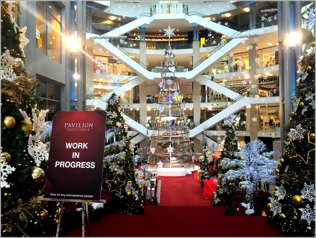 Pavilion Christmas decoration