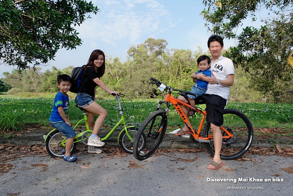 Discovering Mai Khao on bike