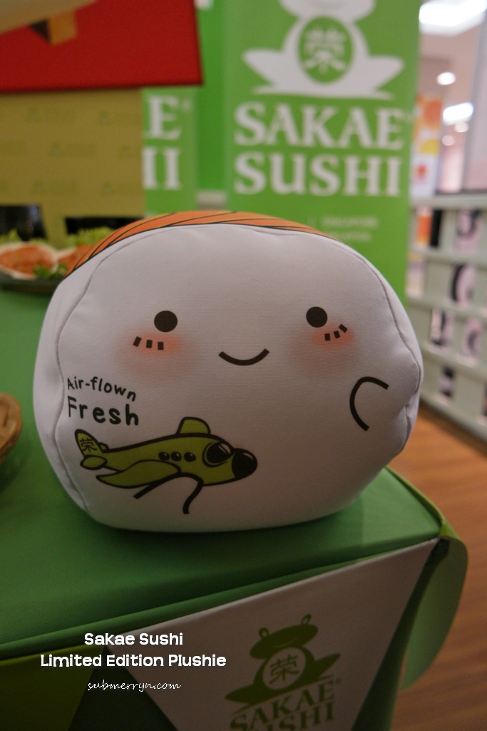 Sakae sushi limited edition plushie 1