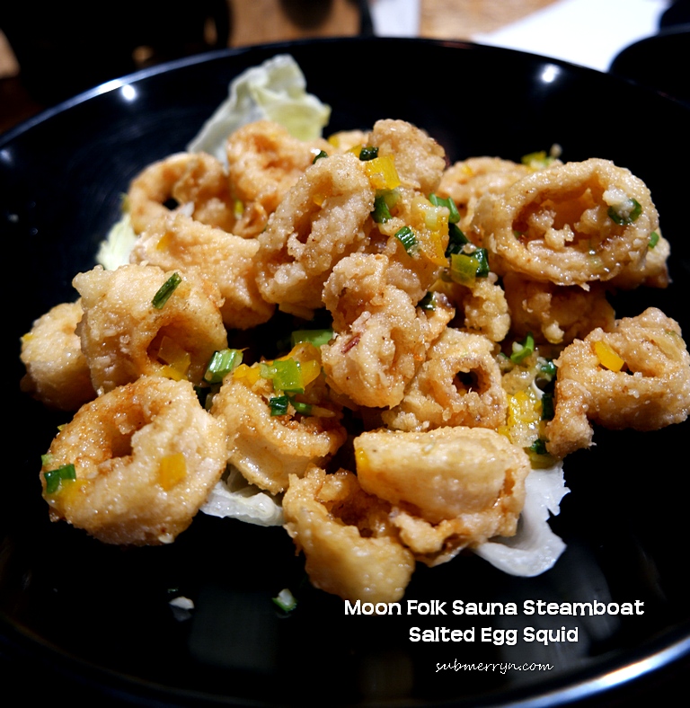 Salted egg squid