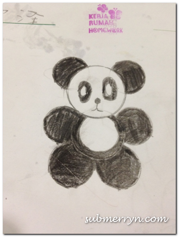 How to draw a panda_1