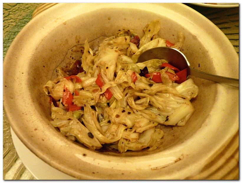 Wok fried Chinese Cabbage
