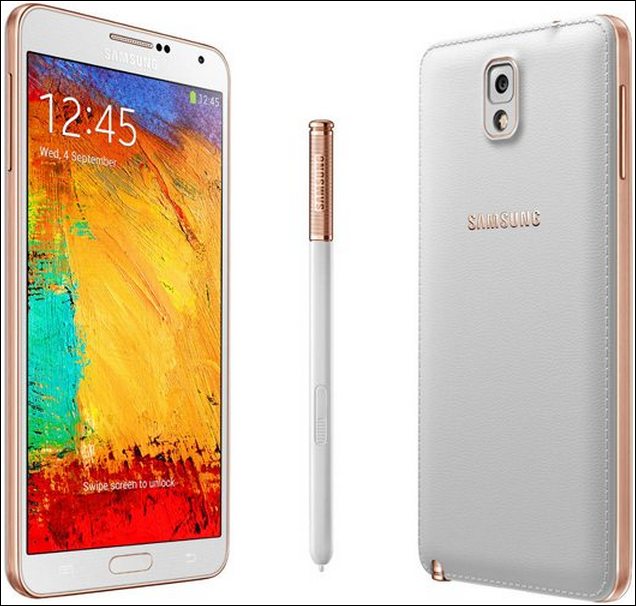 samsung galaxy note 3 rose gold edition
