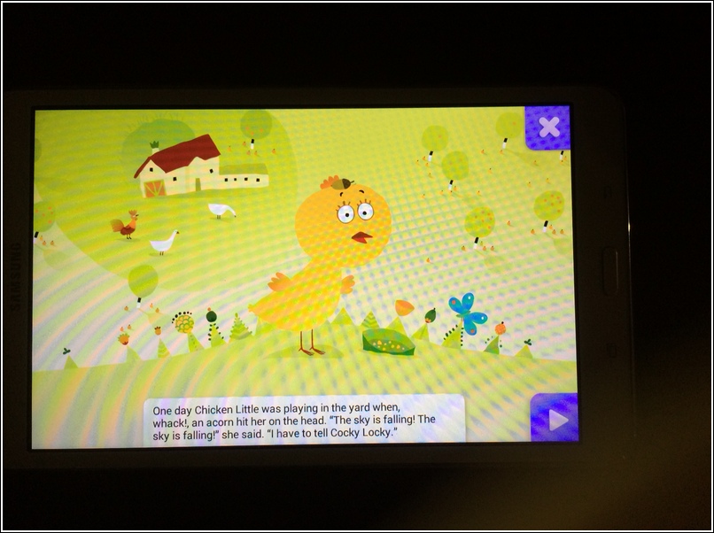 Samsung KidsTime E-book Read and Play Animation