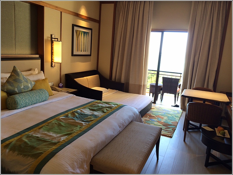 Rasa Sayang Shangri La Penang Deluxe Seaview Room with extra bed