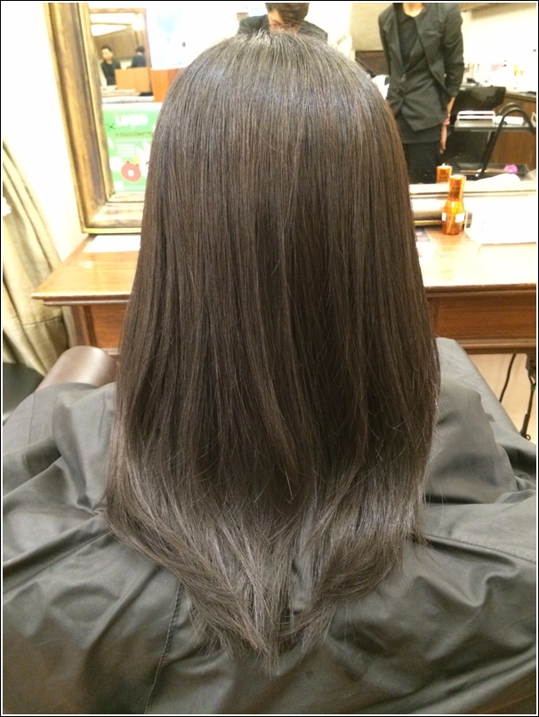 Number 76 ultrasonic hair treatment result