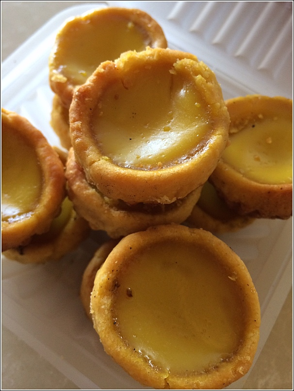 Penang famous egg tart