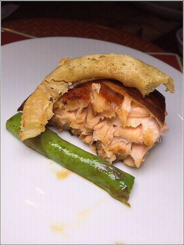 Baked Salmon Fillets with Honey and Onion Rings 1