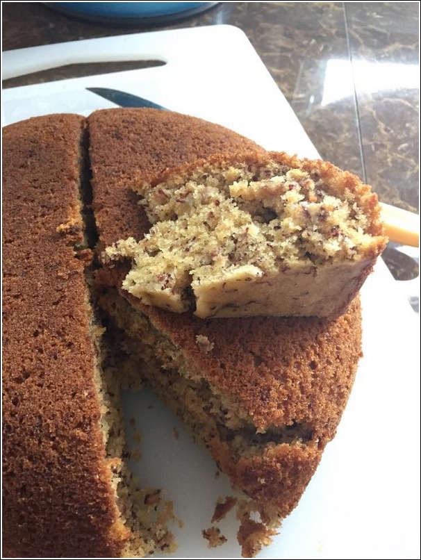 Moist Banana Cake