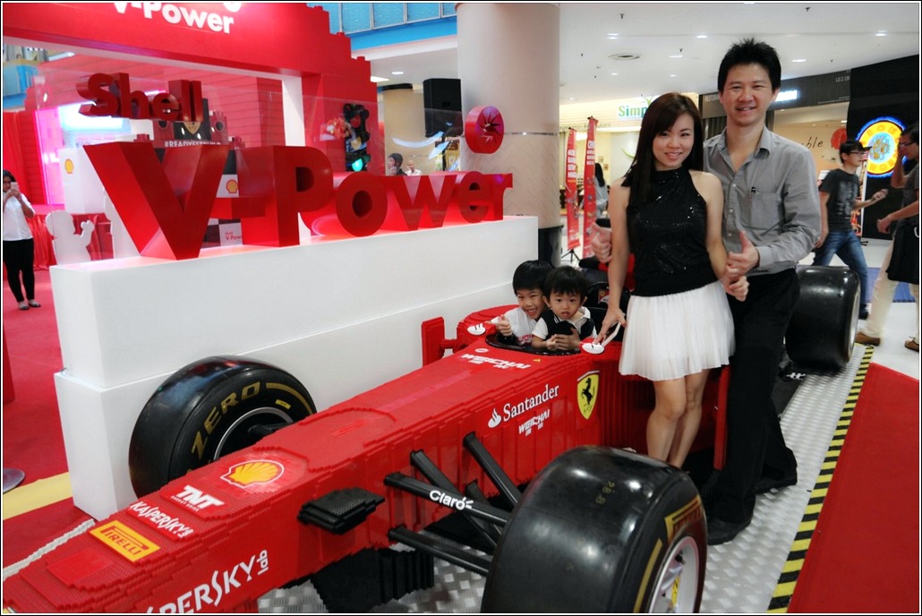 Shell V-Power LEGO collection launch 2