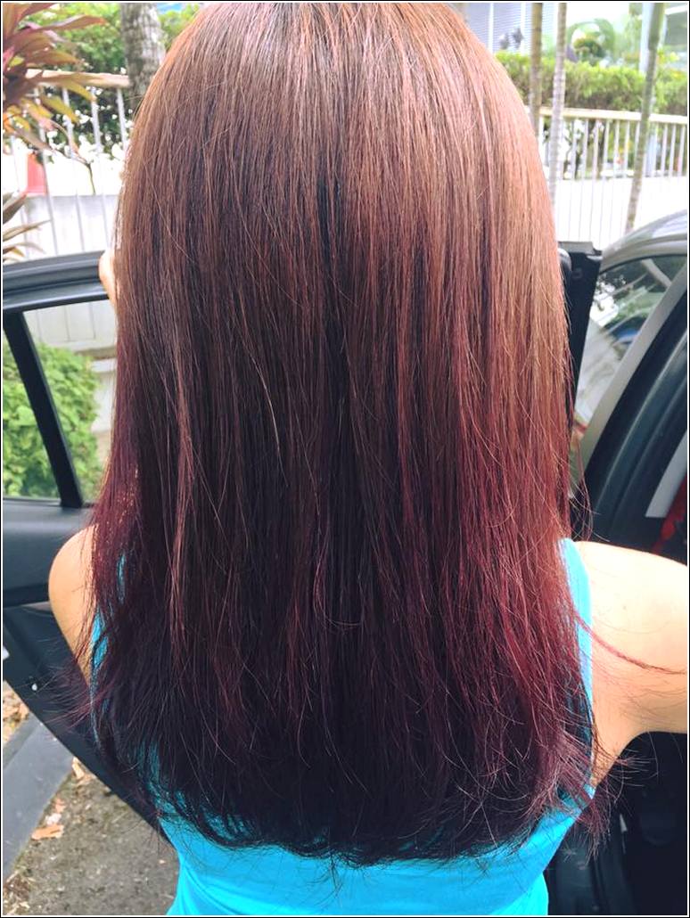 My CNY Hair Color « Home is where My Heart is…