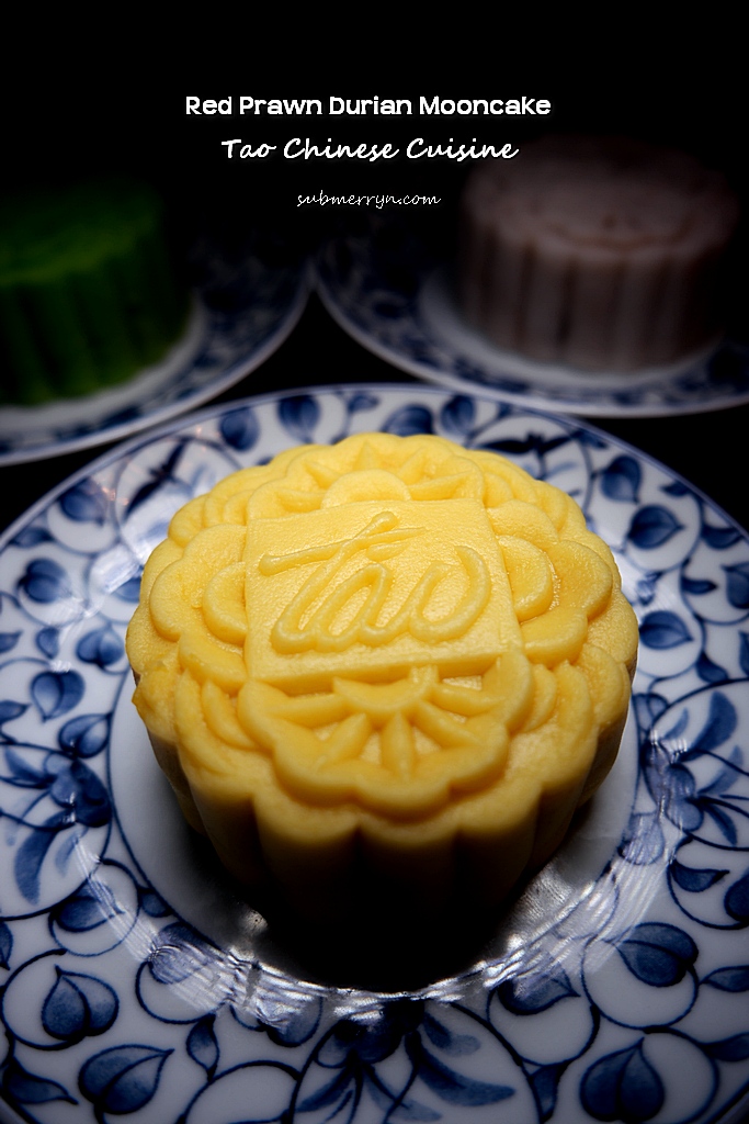 Red Prawn Durian Mooncake Tao Chinese Cuisine