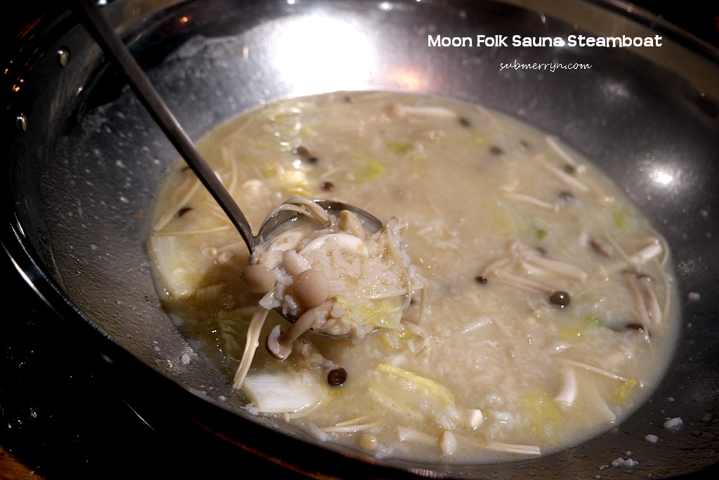 Moonfolk Sauna Steamboat porridge
