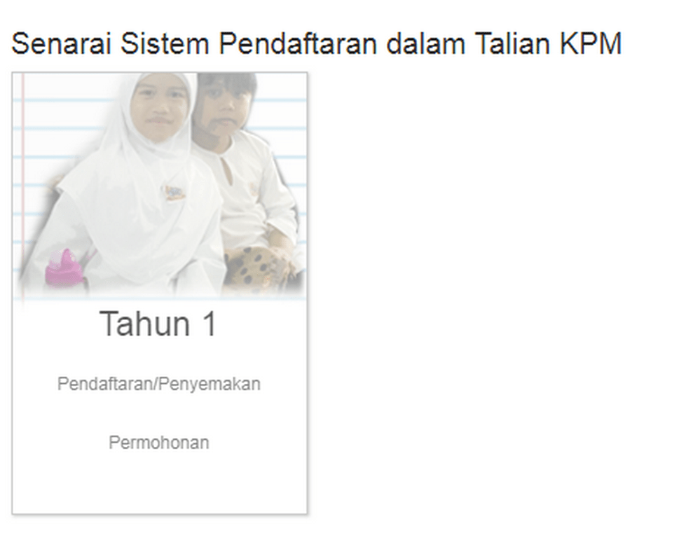 Pendaftaran Kemasukan Murid Tahun 1 Home Is Where My Heart Is