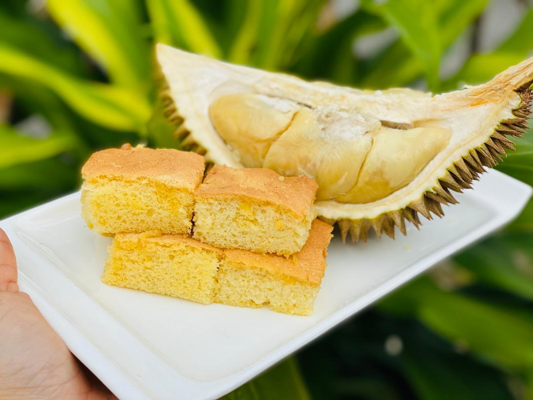 Soft and Fluffy Durian Cake  Recipe  Home is where My 
